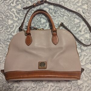 Dooney & Bourke tan satchel